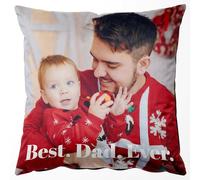 Easycosy Personalised Cushion Cover - Velvet Photo Pillow Cases - Two Side Print - Custom Valentine's Day Birthday Wedding Special Moments Gift idea for Couple Friends Lover-66X66CM