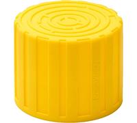 easyCover LM1002 Lens Maze - Yellow. Tough Silicone Lens Protection Cover for Lenses with Diameters of 52-77mm.