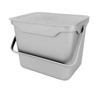 EasyEco Easy Eco - 5L Compost Caddy - Light Grey