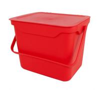 EasyEco Easy Eco - 5L Compost Caddy - Red