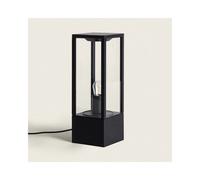 EasyFit Aspen LED Outdoor Pedestal Light in Black Finish