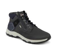 EasyFit Extra Wide Zip & Lace Walking Boots - Navy Size 8
