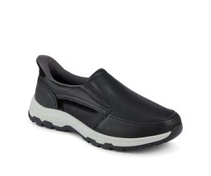 EasyFit Mens Easty Step in Extra Wide Laceless Shoes Black Size 11