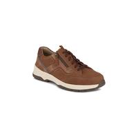 Easyfit Men's Extra-Wide Dual-Fasten Trainers in Brown | Size: 9 Easyfit Brown 9