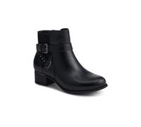 Easyfit Women's Extra-Wide Buckled Ankle Boots in Black | Size: 5 Easyfit Black 5
