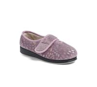 Easyfit Women's Extra-Wide Fit Slippers in Purple | Size: 7 Easyfit Purple 7