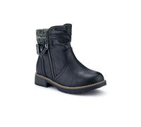 Easyfit Women's Extra-Wide Knitted Cuff Boots in Black | Size: 6 Easyfit Black 6