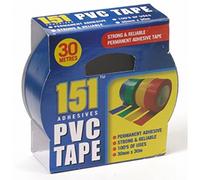 Easyfix Multicoloured PVC Tape- 30mm X 30 Metres Permanent adhesive Strong and reliable Hundreds of uses.