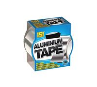 Silver Aluminium Tape 48mm X 10 Metres Many Uses! Temporary Exhaust pipe repairs Backing material in car panel repairs Seals joints of heating and ventilation ducts.