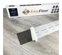 EasyFloor© Self Adhesive Floor Tile Vinyl Flooring Washed Grey Wood Effect Peel and Stick Tile 15X90cm 35pcs Wooden Flooring for Kitchen Living Room and Bathroom Floor Planks