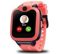 Easyfone KW2 4G Kids Smart Watch, Smartwatch for Kids with Calling, GPS & Activity Track, Parent App, Class Mode, SOS Button and More Features, Children's Phone Alternative (Pink)