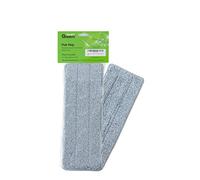 EasyGleam 2 PACK Microfibre Mop Pad Replacement 32 x 12 x 0.7 cm for EasyGleam Flat Mop and Bucket. Suitable for all floor types and machine washable. Super Absorbent and Ecological, Microfiber.