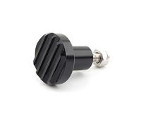 Easygo Motorcycle Fluted Carburetor,Choke Knob Compatible with Bonneville Scrambler Thruxton 2008-2015 (Black)