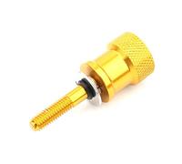 Easygo Replacement for R Nine T R9T RNINET 2014-2020 Motorcycle Aluminum Rear Fender Passenger Seat Bolt Screw Removal Tool-less Quick Release (Gold)