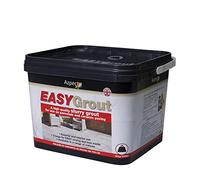 EASYGrout Slurry Patio Grout For Outdoor & Indoor Ceramic Or Porcelain Floor Tiles 15kg Flowable All Weather Paving Jointing Compound Easy Mix With Water, Covers Up To 20m² - Grafito