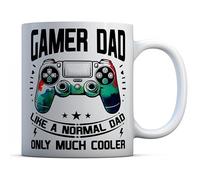 EasyInkPress - Gamer Dad Mug, Video Game Lover Ceramic Coffee Mug, Gaming Fathers Day Gift, Ceramic Tea Cup for Gamer Dad, Gamers Birthday Gift Mug for Daddy