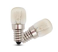 EASYIVY E14 Oven Bulb 300°C Heat Resistant, 230V T22 SES Pygmy Appliance Light Bulbs Dimmable 160LM for AEG/Neff/Zanussi/Smeg/Bosch Oven, Microwaves, Salt Lamp, Fridge, Warm White 2700K, 2-Pack