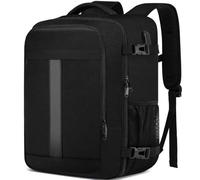 Easyjet Cabin Bags 45x36x20 Underseat 30L Travel Backpack Cabin Size Rucksack for Plane Hand Luggage Backpack Carry on Bag for Airplanes Flight Bag Fit 15.6Inch Laptop with USB Charging Port-Black