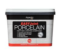 EasyJoint Porcelain Patio Sand Ready Mixed Paving Jointing Compound For Outdoor & Indoor Porcelain Tiles. 15Kg Strong And Durable With Ready To Use, Easy, Dry Application - Silver