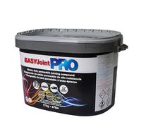 EASYJoint - Pro Jointing Compound for Patio, Paths, Pavements & Driveways (Stone Grey/Granite) 17kg Strong & Durable Epoxy Resin Joint Filler Compound for Garden Slabs & Paving, Frost & Ice Resistant