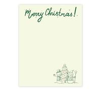 easykart labels Christmas Stationery Paper Letterhead Sheets 60 Pack Holiday Xmas Theme Design for Writing Letters Computer Office Notes & Printing Supplies Size 8.5" X 11"