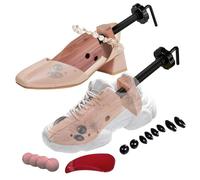 Easylife 2-Way Cedar Mens Shoe Stretchers (Size 7-12). Shoe Expanders for Men - Stretches Width & Length, Bunion Shoe Stretchers, Shoe Stretchers Mens Shoes - Includes Shoehorn, Bag & Cedar Balls