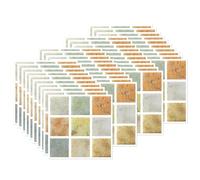 EasyLife 40 Pieces Wall Tile Stickers for Home Decor, 10 x 10 cm Waterproof and Self-Adhesive Stickers, Tile Stickers for Kitchen and Bathroom (set9)