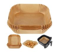 Easylife Disposable Air Fryer Liners, Pack of 100 7.9" Airfryer Parchment Liners for 8.5"-10" AIr Fryer Baskets, Airfryer Disposable Paper Liner for Ninja and Tower Airfryers | 7.9"
