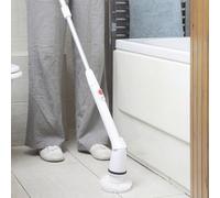 Easylife Cordless Turbo Spin Scrubber - 15W Rechargeable Cleaning Tool With Extension Pole & 4 Brush Heads