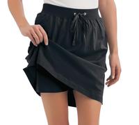 Easylife Drawstring Skort (Black -M). Athletic Skort for Women. Comfortable Skort. Machine Washable Skort with Pockets. Versatile Skort. Lightweight Skort - Fully Guaranteed