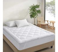 Easylife Firm Mattress Topper King Bed , Prevent Back, Hip & Shoulder Pain, Cooling Anti-Bacterial Cover, Machine Washable