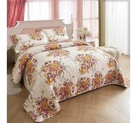 Easylife Garden Dream Super King Size Bedspread, Machine Washable Super King Bed Spread, Quilt Bedspread (Measures 280 x 260cm), Bedspread Super King Size - Fully Guaranteed | Multicolor