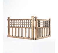 Easylife Garden Modern Fence Panels, Instant Installation Flower Bed Edging, Durable Fence for Garden - Fully Guaranteed