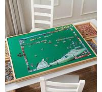 Easylife Jigsaw Puzzle Board, Lightweight Adjustable Puzzle Organiser, Puzzle Table Foldable with Drawers, Fits up to 1500 Piece Puzzle (H66xW89xD4cm) - Fully Guaranteed
