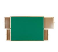 Easylife Lifestyle Solutions Jigsaw Puzzle Board, Lightweight Adjustable Puzzle Organiser, Puzzle Table with Drawers, Fits up to 1500 Piece Puzzles, H66xW89xD4cm