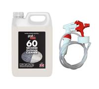 Easylife Outdoor Patio Cleaner - Garden Stone Cleaner, Mould & Moss Remover Spray - Ready to Use Driveway, Fence, Block Paving, Tarmac, Roof Tile Cleaner - Deep Cleaning Algae Remover, 5L Bottle