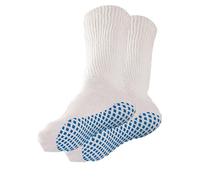 Easylife Pair of Diabetic Socks for Men (White) Non-Slip Socks for Swollen Feet and Ankles, Diabetes Socks for Anyone With Diabetes or Other Foot Related Conditions - Fully Guaranteed