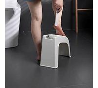 Easylife Shower Foot Rest with Sloped Top, Non-Slip Feet, L37.5 x W16.5cm x H28-22cm - Fully Guaranteed