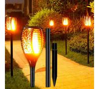 Easylife Solar Flickering Flame Torches (Pack Of 6)