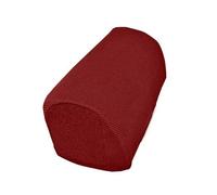 Easylife Stretch Armrest Covers Pair - Burgundy Sofa and Armchair Protectors with Durable Polyester Spandex - Machine Washable Slipcovers - 61 x 25.5 cm