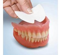 Easylife Super Denture Adhesive Cushions Pack of 30 - Moisture Activated Pads for Secure and Comfortable Hold - Adapts to Palate for Strong Fit with No Residue - Upper