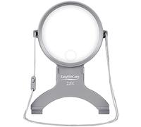EasyLifeCare Hands Free Chest Rest Led Magnifier - Neck Wear Visual Aid Illuminated Magnifying Glass For Low Vision & Visually Impaired Seniors - Portable