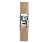 EasyLiner Select Grip Shelf Liner for Drawers & Cabinets - Easy to Install & Cut to Fit - Non Slip Non Adhesive Grip Shelf Liner for Kitchen Drawers, Bathroom, Pantry - 20 in. x 24 ft. - Taupe