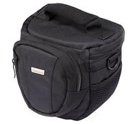EasyLoader Camera Bag for DSLR and System Cameras (Universal Bag Including Quick Access, Dust Protection, Carry Strap and Accessory Compartment) Black 15.5 x 15 x 10.5 cm
