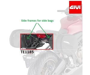 Easylock Side Bag Frame Kit GIVI TE1185 For Honda CB 650 R