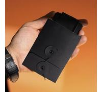 Easylopes (Black) Magic Tricks Card to Sealed Envelope Predictions Coins Vanishes into Envelope Close-up Illusions Gimmicks Props