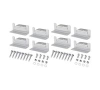 Easyly Install Solars Panel Brackets Heavy Type Rustproof Metal Mounts with Adjustable Angles for Home Use Resistant Metal Brackets