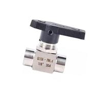 Easyly Operate Three Way Ball Valves Stainless Steel Construction for Machinery Petrochemical Fields Compacts Ball Valves