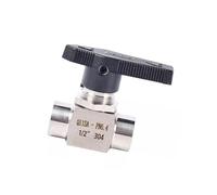 Easyly Operate Three Way Ball Valves Stainless Steel Construction for Machinery Petrochemical Fields Hydraulic Ball Valves