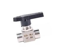 Easyly Operate Three Way Ball Valves Stainless Steel Construction for Machinery Petrochemical Fields High Pressures Valves